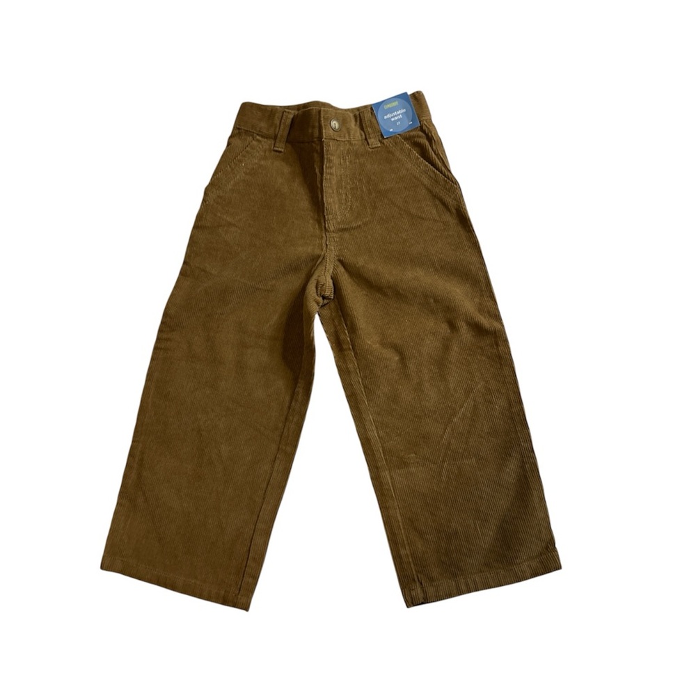Gymboree 2T NWT Brown Corduroy Pants Adjustable Waist Vintage 2008 Arctic - Picture 3 of 4